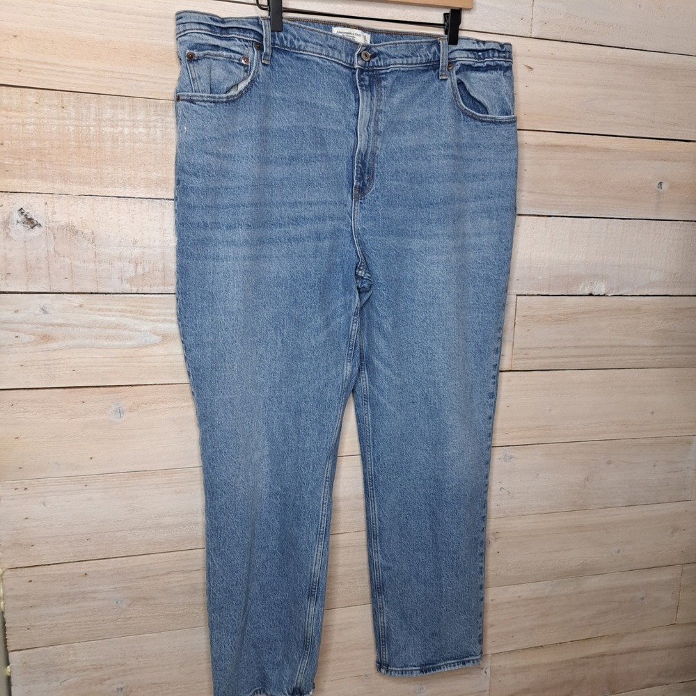 90's Y2k Inspired Abercrombie & Fitch Women's Ultra High Rise Mom Jeans 35/20